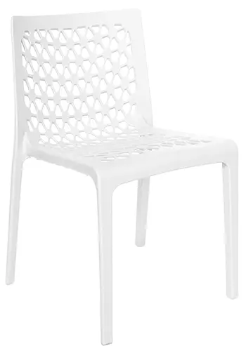 [OHV-74 W9 Blanco] SILLA VISITANTE MILAN (BLANCO)