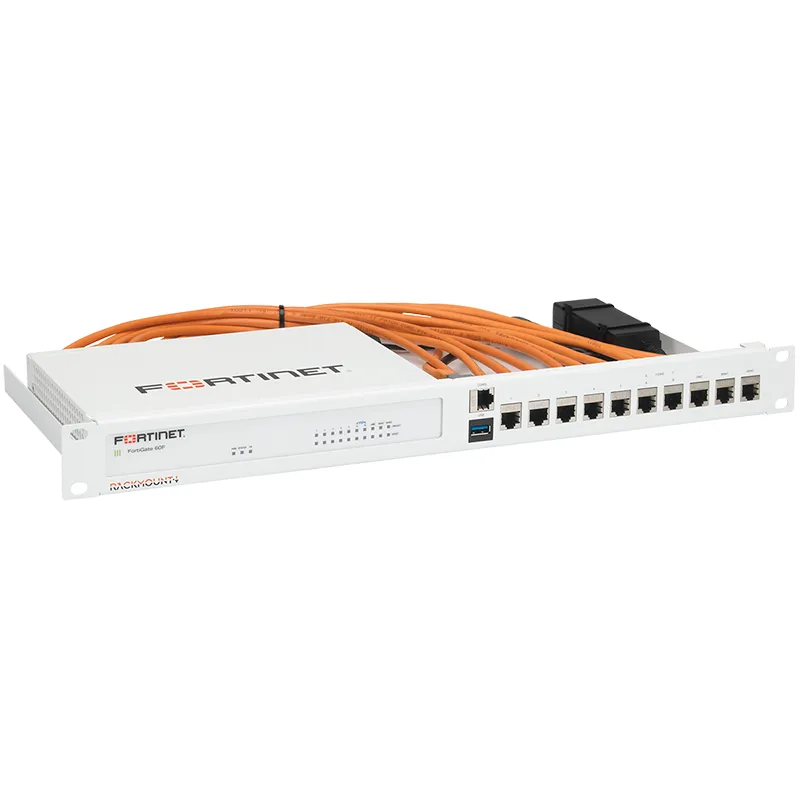 [RM-FR-T10I] Kit de montaje en Rack RM-FR-T10I Blindado para Fortinet | FortiGate series 60, 61, 70, 71 | FortiWifi series 60, 61, 70, 71 |  FDC-100G