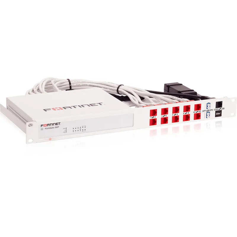 Kit de montaje en Rack RM-FR-T15 para Fortinet FG-80F	 | FG-80F-BYPASS | FG-81F