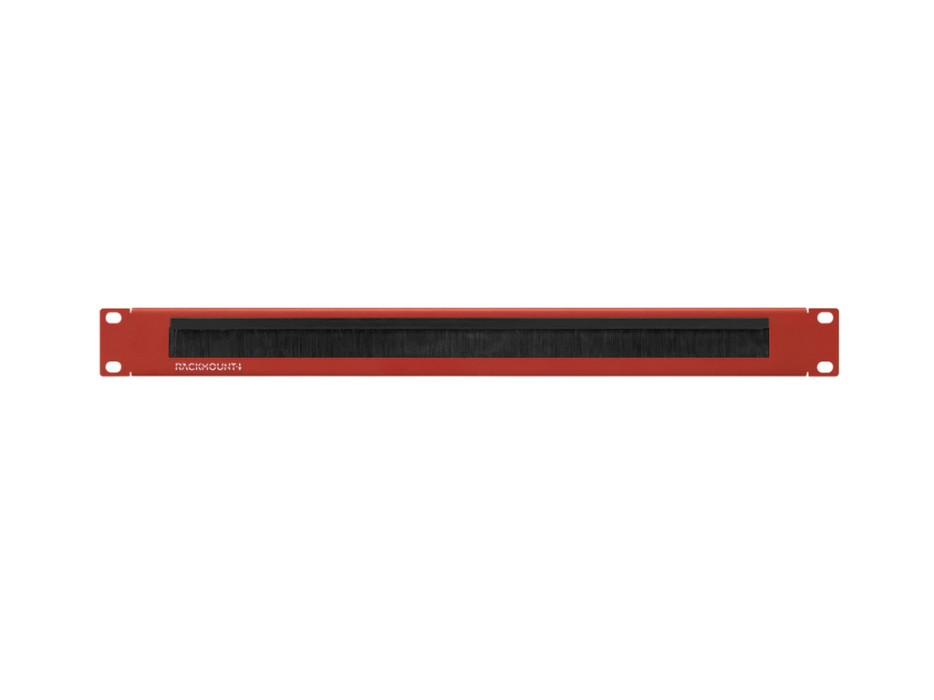 [AC-BP3-WGR] TAPA CIEGA PARA RACK 19" CON CEPILLO RACKMOUNT-IT (rojo)