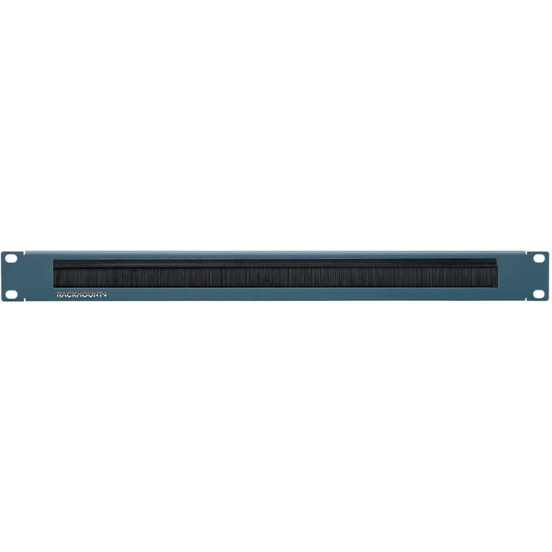TAPA CIEGA PARA RACK 19" CON CEPILLO RACKMOUNT-IT (azul)