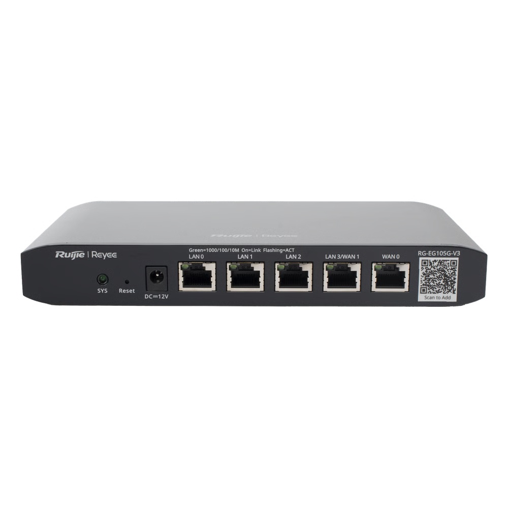 [RG-EG105G-V3] Router Balanceador SD-WAN Ruijie RG-EG105G-V3