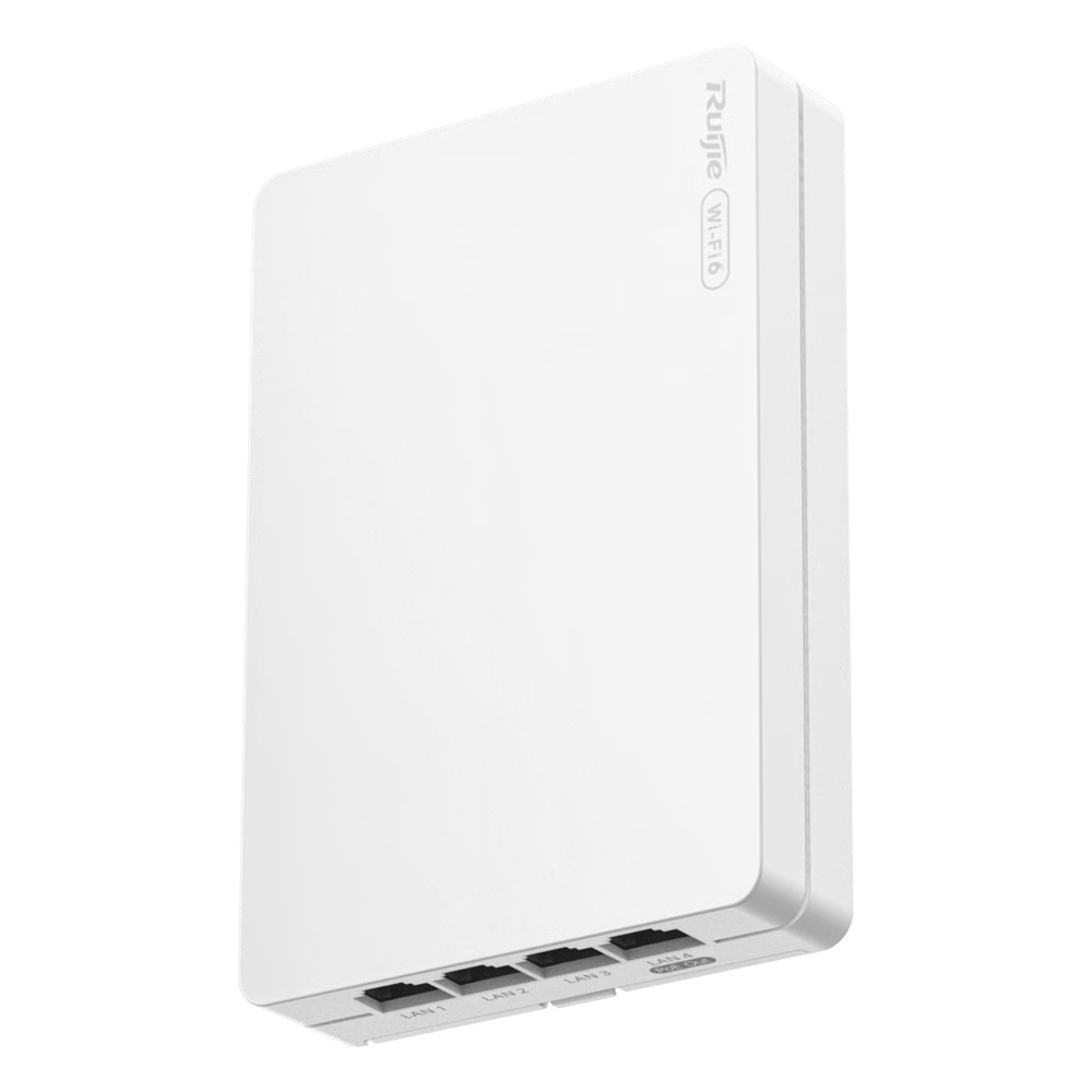 Punto de Acceso Mesh Wi-Fi 6 para Interior en Pared Ruijie RG-RAP62-WALL