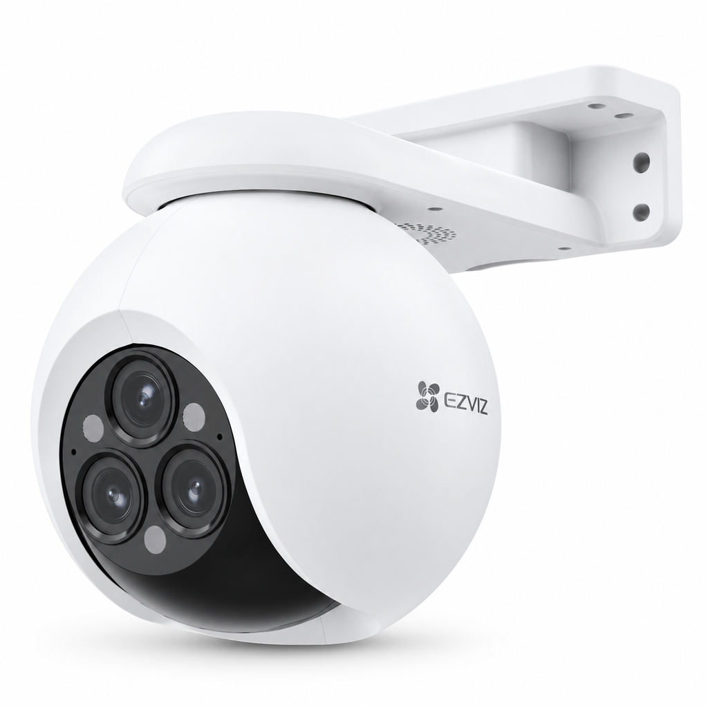 Cámara IP Wi-Fi EZVIZ CS-H80F PTZ 2K+ con Visión Nocturna a Color