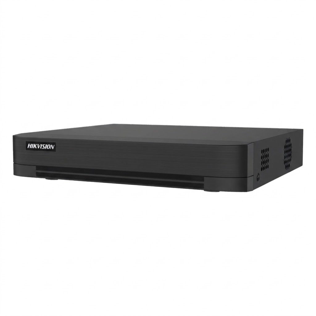DVR Hikvision AcuSense de 4 Canales TurboHD y 2 Canales IP con Audio Bidireccional